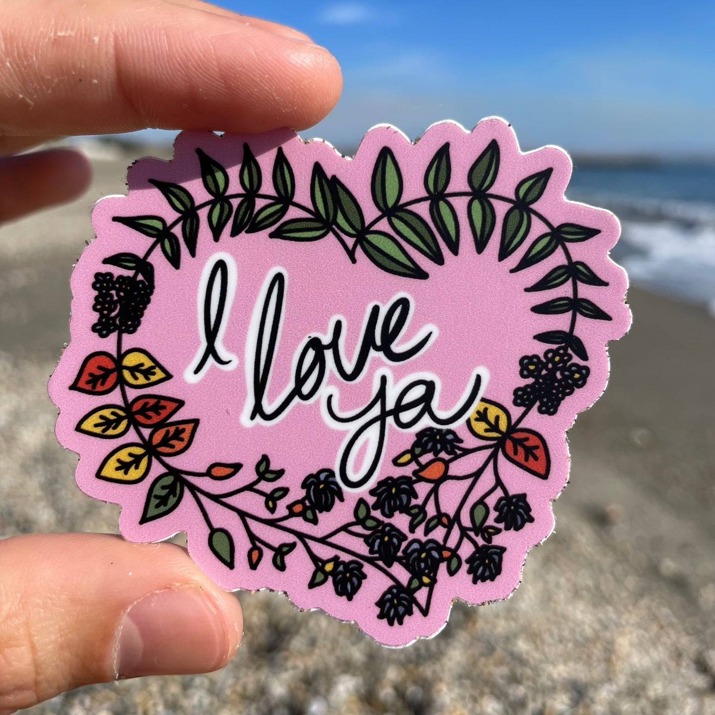 “I love you” Vinyl Sticker